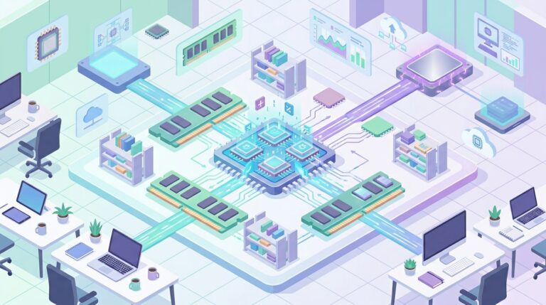 CPUとメモリの違いとは？コンピュータ基礎をやさしく解説