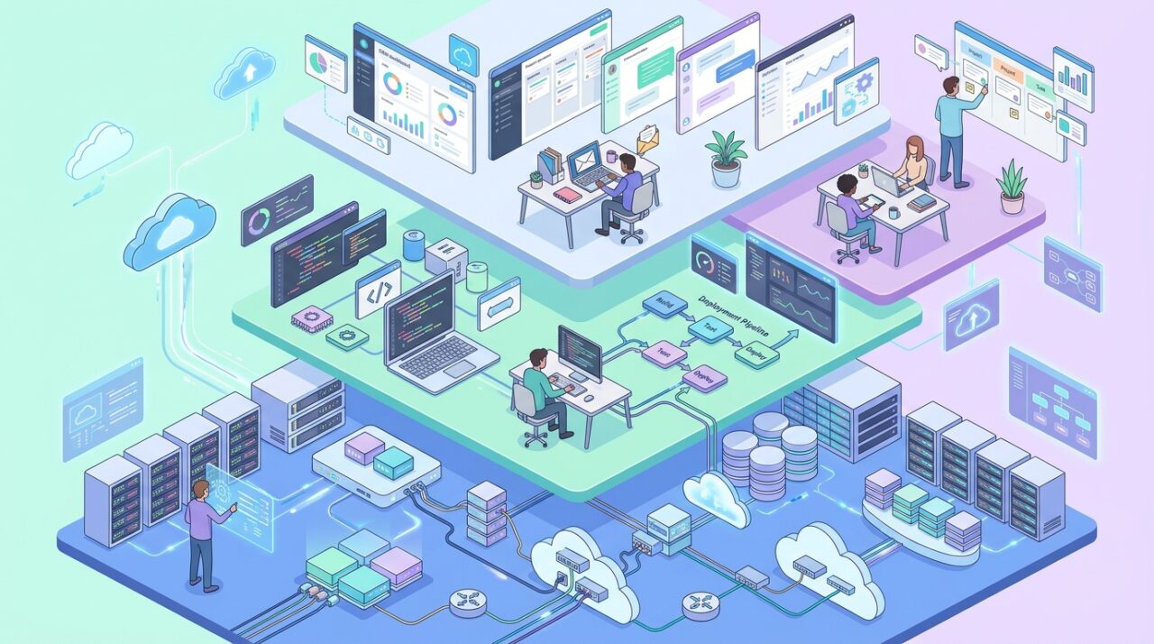 SaaS・PaaS・IaaSの違いとは？クラウド3形態を解説